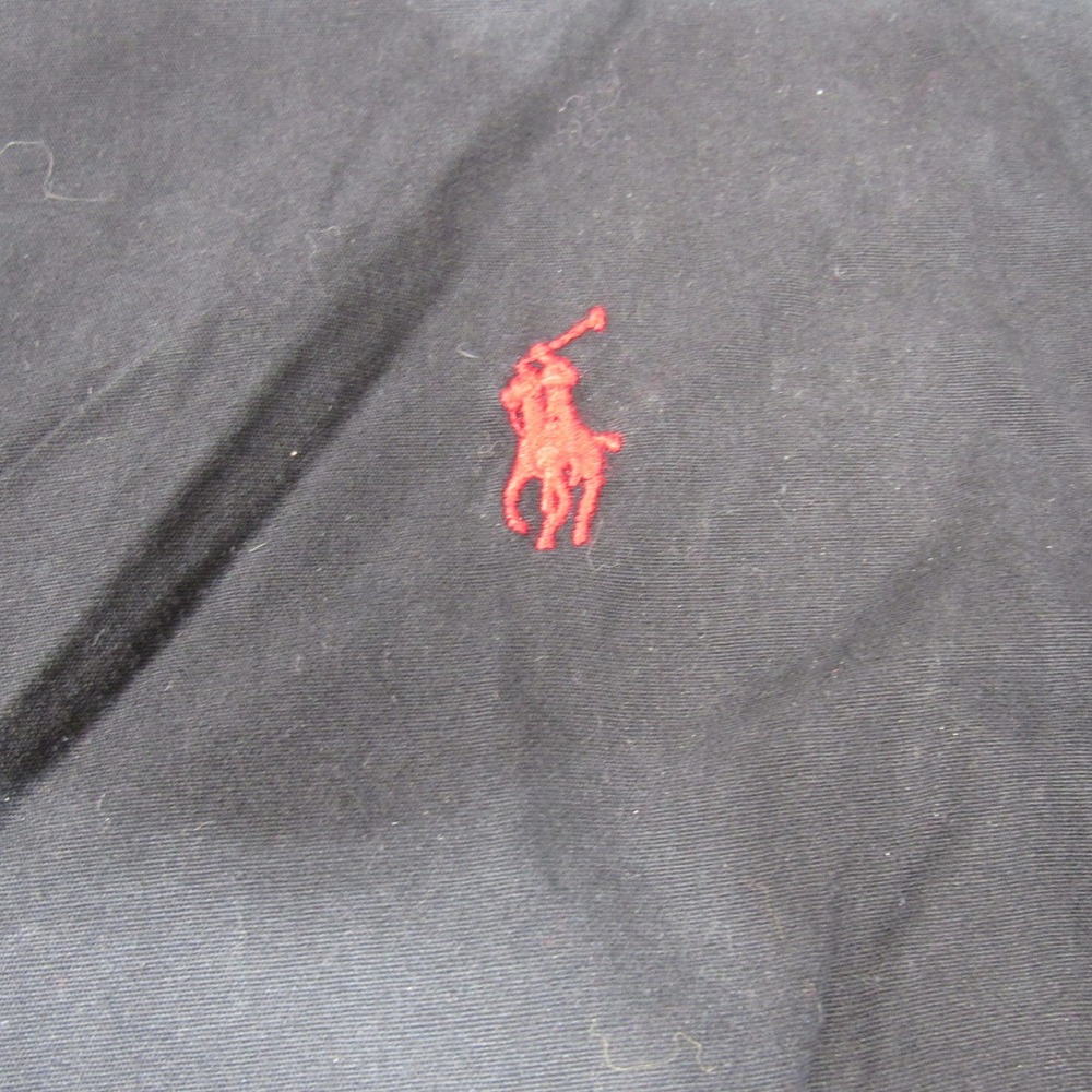 Ralph Lauren Blake Mens XL Black Short Sleeve Button Down Shirt Red Pony NWT - Picture 3 of 8